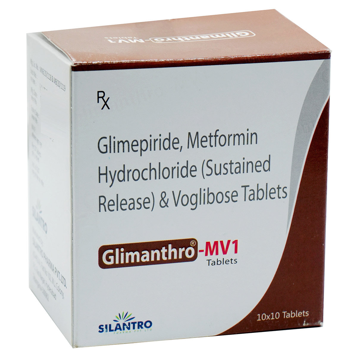 Glimanthro MV1 Tablet 10's, Pack of 10 TABLETS Glimanthro MV1 Tablet 10's, Pack of 10 TABLETS