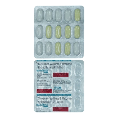 Glimitos-MV 2.3 Tablet 15's, Pack of 15 TABLETS