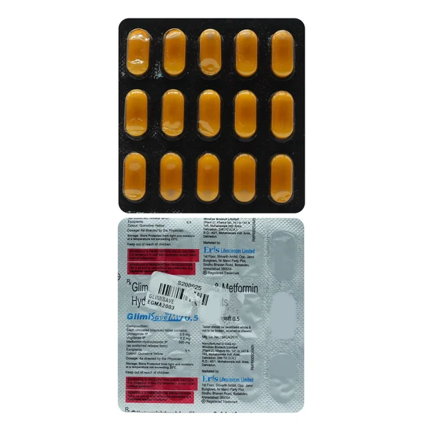Glimisave MV 0.5 Tablet 15's
