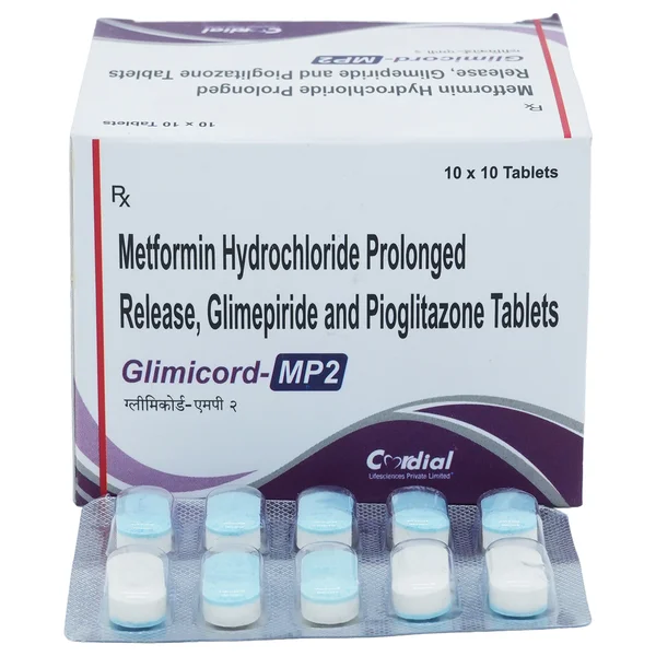 Glimicord-Mp2 Tablet 10's