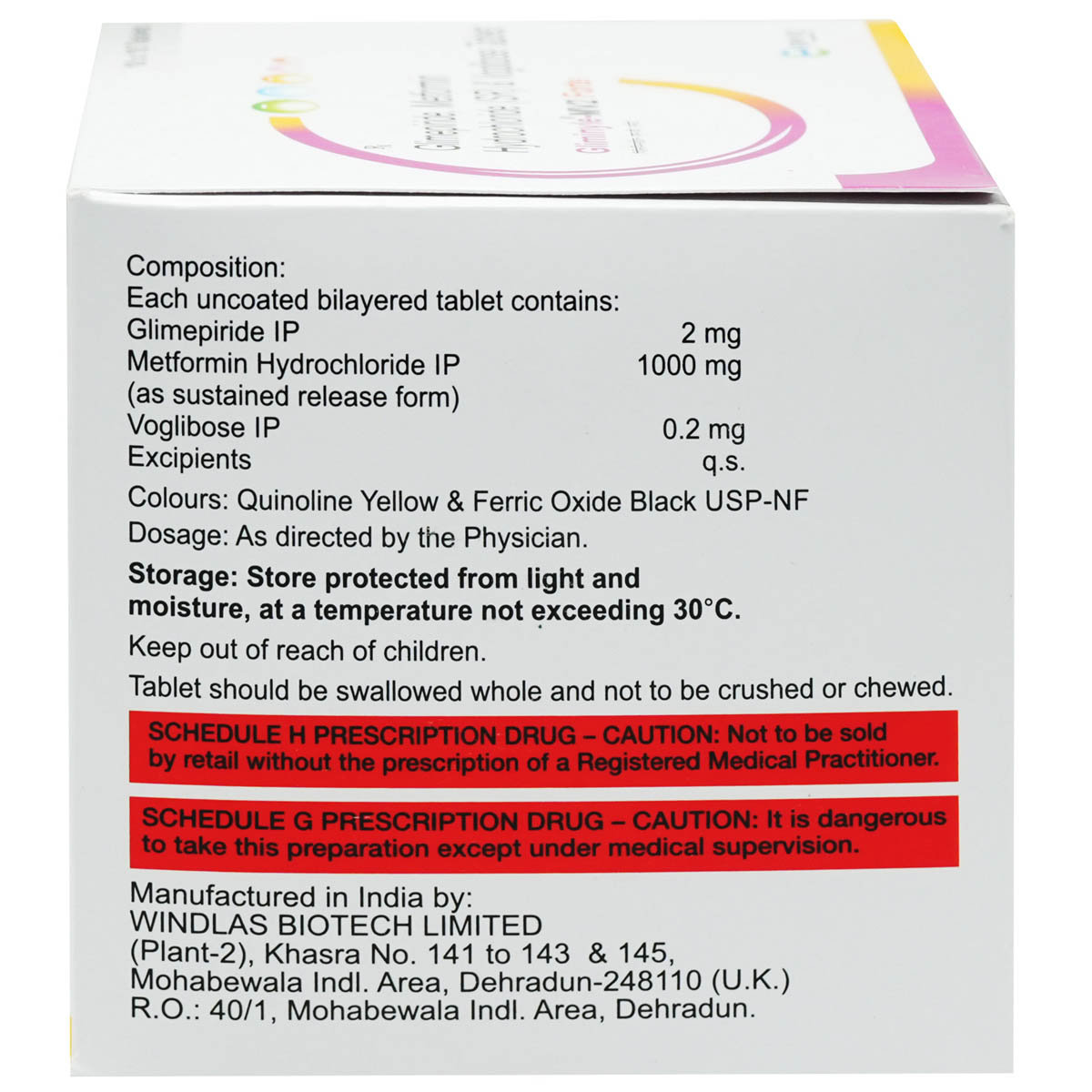 Gliminyle-MV2 Forte Tablet 15's, Pack of 15 TabletS Gliminyle-MV2 Forte Tablet 15's, Pack of 15 TabletS