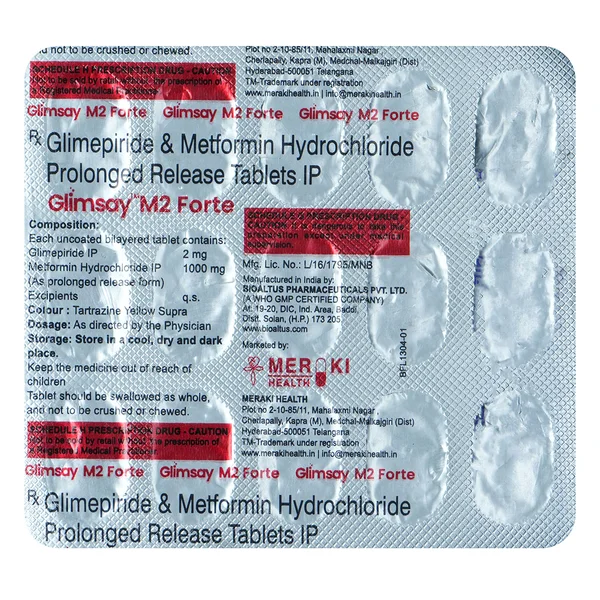 Glimsay M2 Forte Tablet 15's