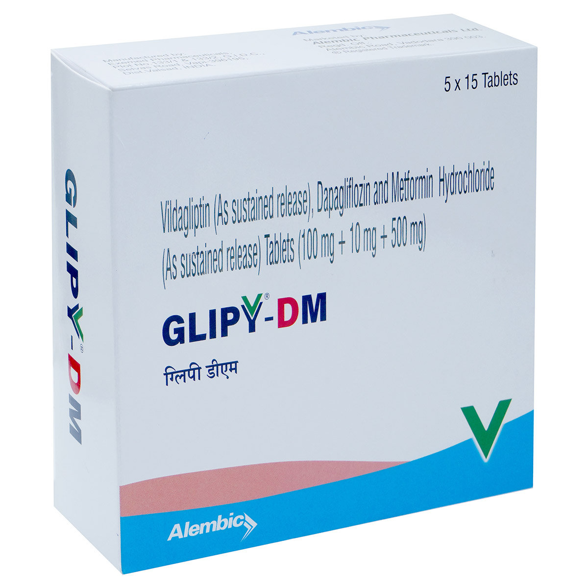 Glipy-DM Tablet 15's, Pack of 15 SOFTGELSS Glipy-DM Tablet 15's, Pack of 15 SOFTGELSS
