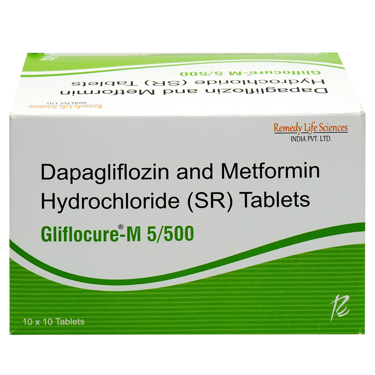 Gliflocure-M 5/500 Tablet 10's, Pack of 10 TABLETS Gliflocure-M 5/500 Tablet 10's, Pack of 10 TABLETS