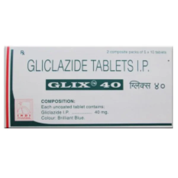 Glix 40 Tablet 15's