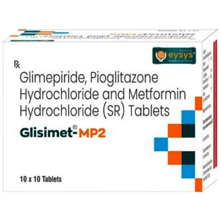Glisimet-MP2 Tablet 10's
