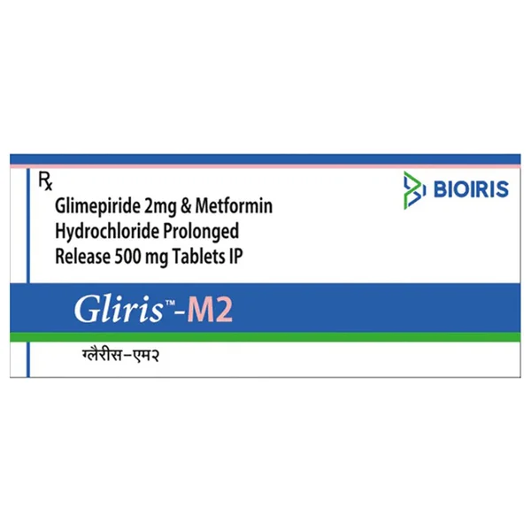 Gliris-M2 Tablet 15's, Pack of 15