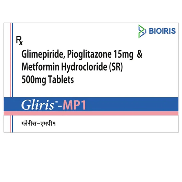 Gliris-MP1 Tablet 15's, Pack of 15