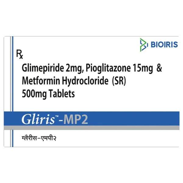 Gliris-MP2 Tablet 15's