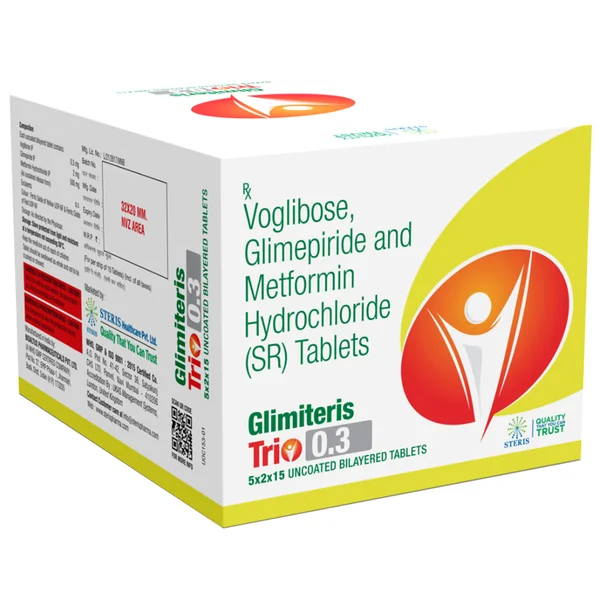 Glimiteris Trio 0.3 Tablet 15's