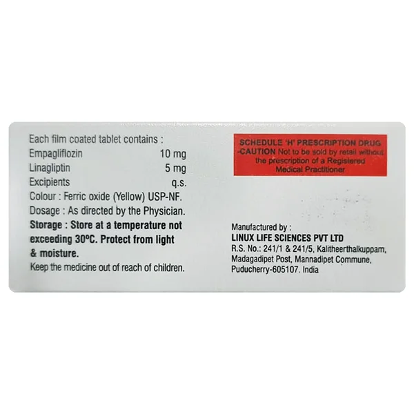 Gliflonorm-L 5/10 Tablet 10's