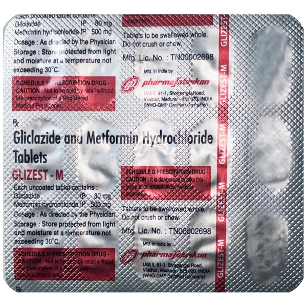 Glizest-M Tablet 15's