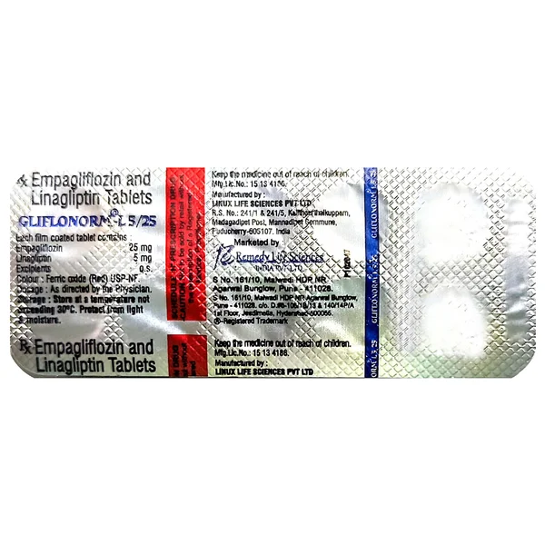 Gliflonorm-L 5/25 Tablet 10's