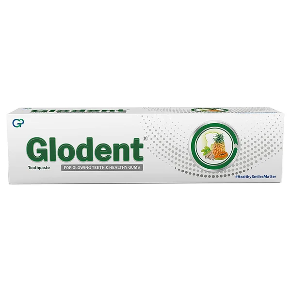 Glodent Natural Whitening ToothPaste, 100 gm, Pack of 1