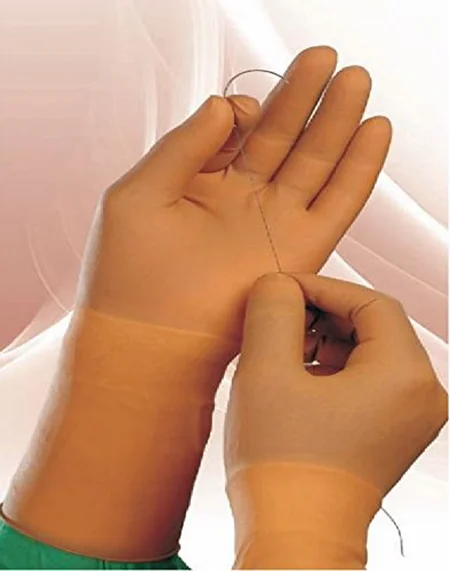 Kanam Latex Gloves Surgicare 8.5, 1 Count