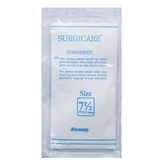 Surgicare Gloves Powder Less 7.5, 1 Count, Pack of 1