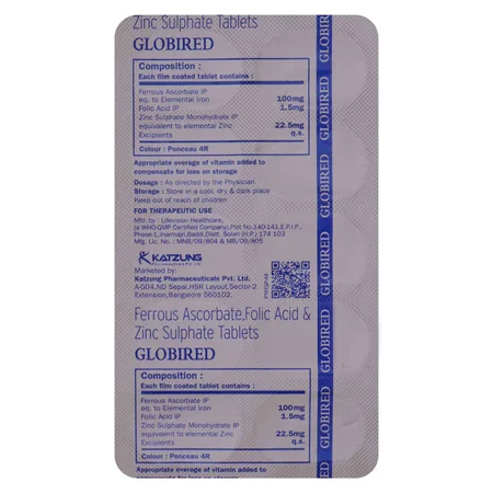 Globired Tablet 10's
