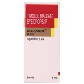 Glucomol 0.5% Eye Drop 5 ml, Pack of 1 Eye Drops