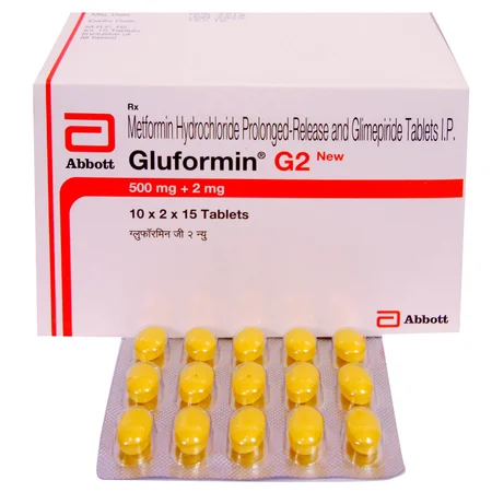 Gluformin G 2 Tablet 15's