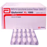 Gluformin XL 1000 Tablet 15's, Pack of 15 TABLETS