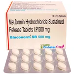 Gluconorm SR 500 mg Tablet 