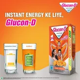 Glucon-D Instant Energy Drink Tangy Orange Flavour Powder, 450 gm Refill Pack, Pack of 1