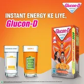 Glucon-D Instant Energy Drink Tangy Orange Flavour Powder, 200 gm Refill Pack, Pack of 1