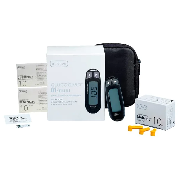 Glucocard 01 Mini Glucose Monitor Kit (Arkray), Pack of 1