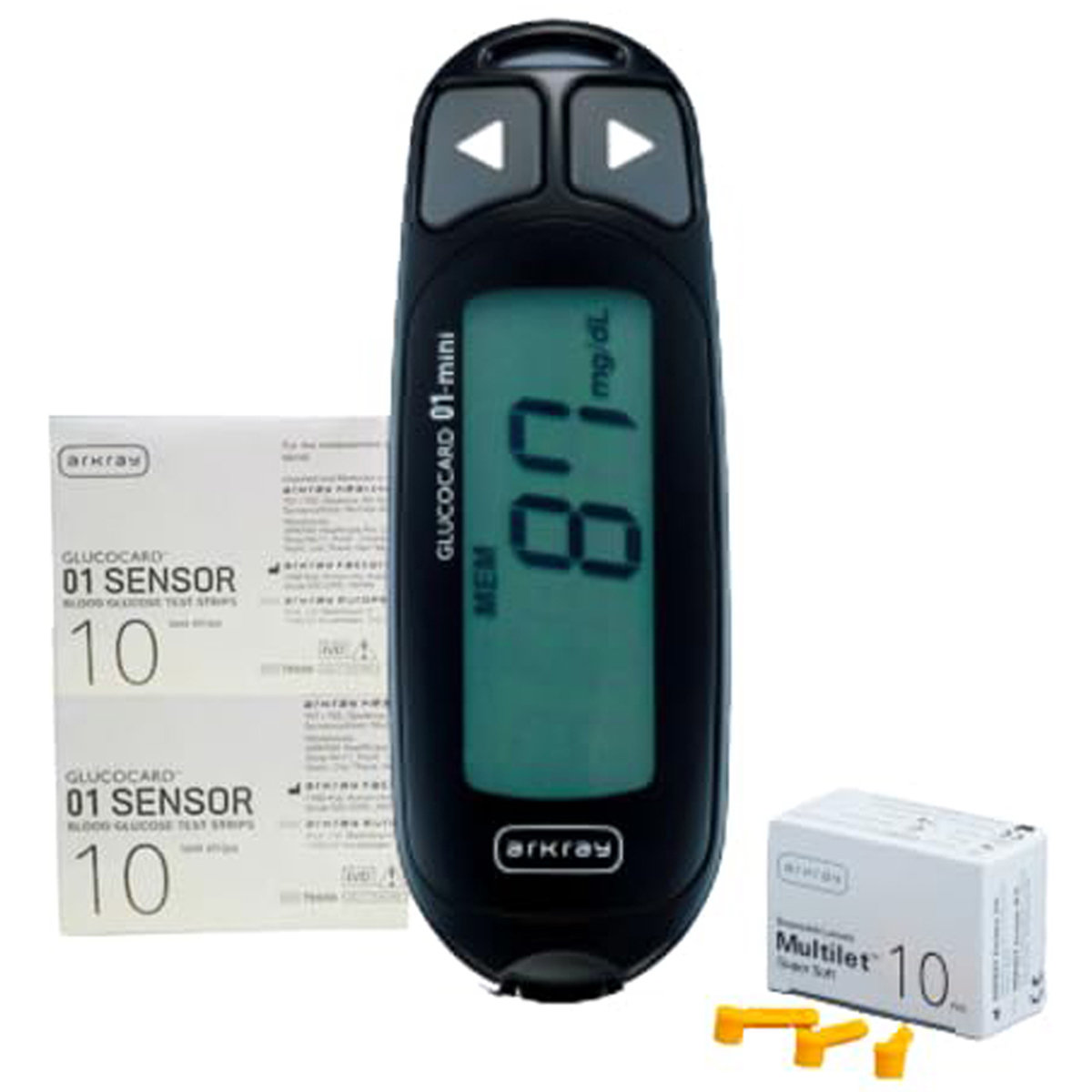 Glucocard 01 Mini Glucose Monitor Kit (Arkray), Pack of 1 Glucocard 01 Mini Glucose Monitor Kit (Arkray), Pack of 1