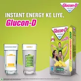 Glucon-D Instant Energy Nimbu Pani Flavour Powder, 125 gm Refill Pack, Pack of 1