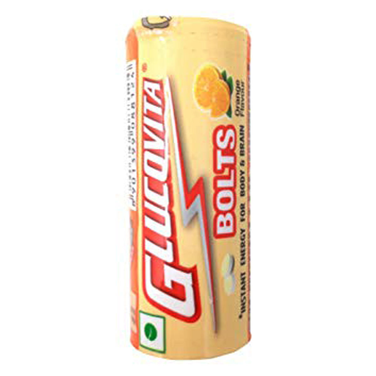 Buy Glucovita Orange Flavour Bolts, 18 gm Online