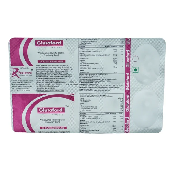 Glutaford Tablet 10's