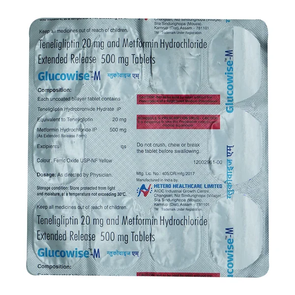 Glucowise-M Tablet 10's