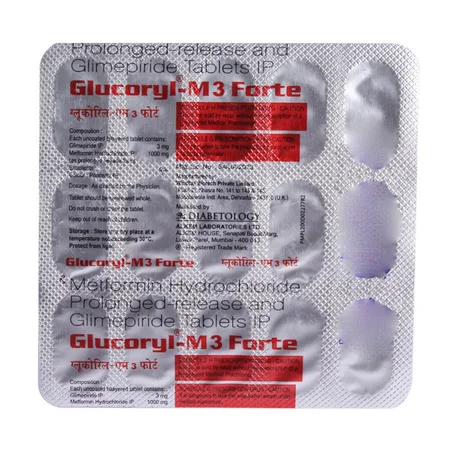 Glucoryl-M3 Forte Tablet 15's
