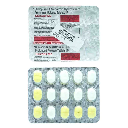 Glucoris M2 Tablet 15's