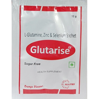 Glutarise Suger Free Orange Sachet 12 gm, Pack of 1 GRANULES