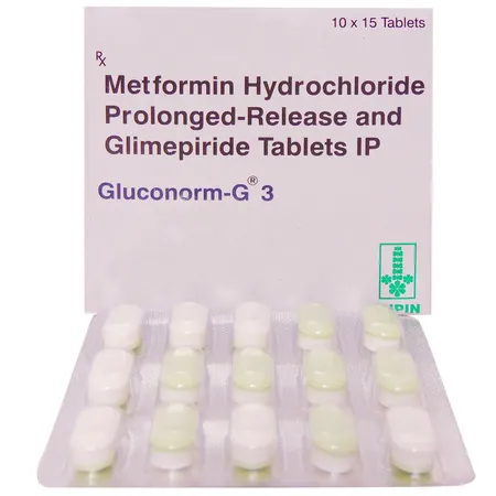 Gluconorm G 3 Tablet 15's