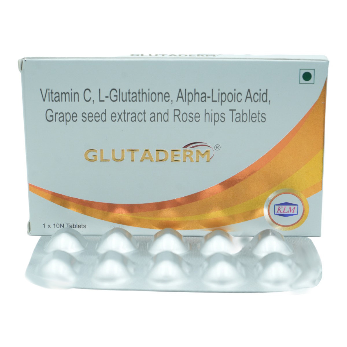 Glutaderm Tablet 10's, Pack of 10 Glutaderm Tablet 10's, Pack of 10