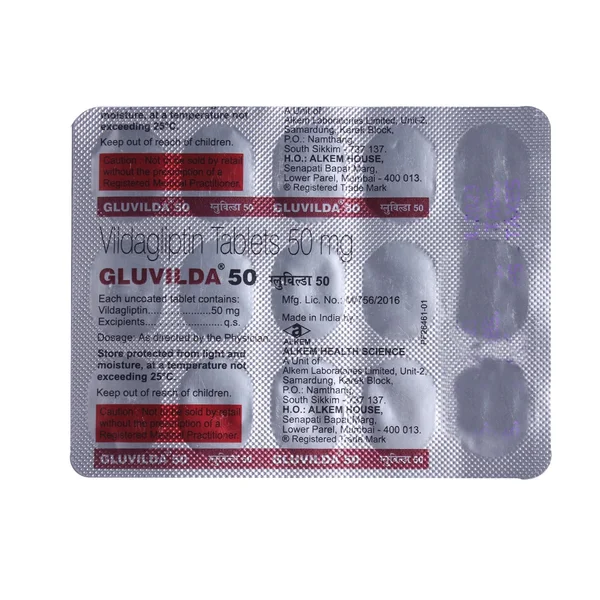 Gluvilda 50 Tablet 15's