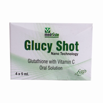 Glucy Shot Oral Solution 5ml, Pack of 1 Liquid