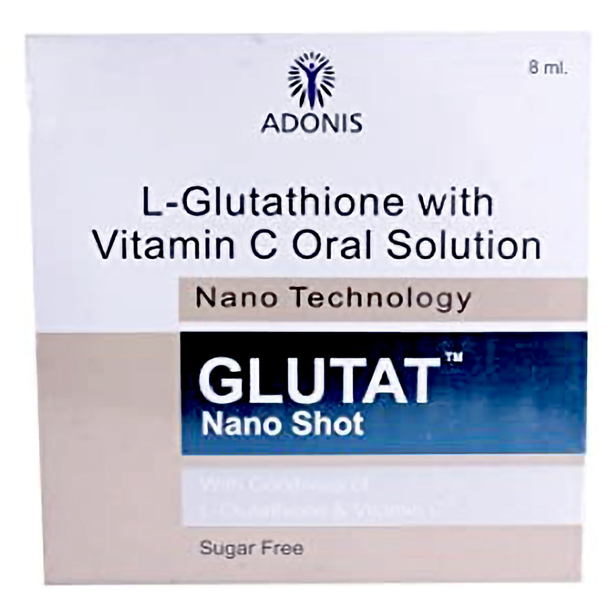 Buy Glutat Nano Shot Sugar Free Oral Solution 10 x 8 ml Online