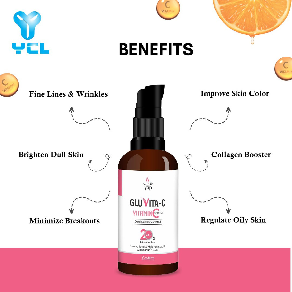 Gluvita-C 20% Serum 30 ml, Pack of 1 Gluvita-C 20% Serum 30 ml, Pack of 1