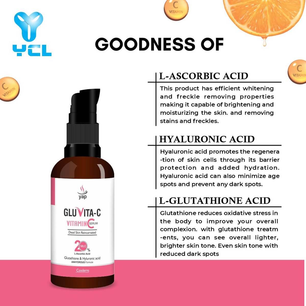 Gluvita-C 20% Serum 30 ml, Pack of 1 Gluvita-C 20% Serum 30 ml, Pack of 1