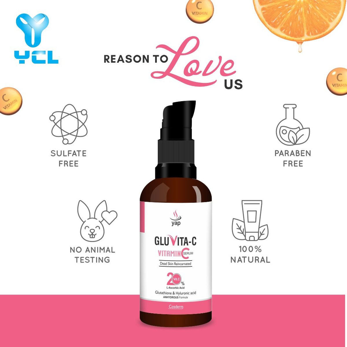 Gluvita-C 20% Serum 30 ml, Pack of 1 Gluvita-C 20% Serum 30 ml, Pack of 1