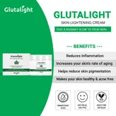 Glutalight Skin Lightening Cream, 50 gm, Pack of 1