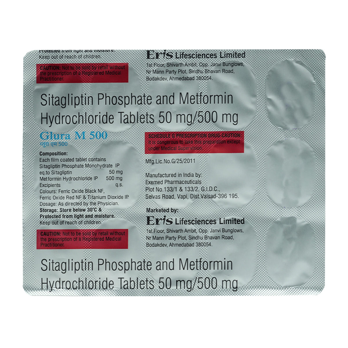 Glura M 500 Tab Uses Side Effects Price Apollo Pharmacy