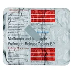 Glura M XR Forte 100/1000 Tablet 