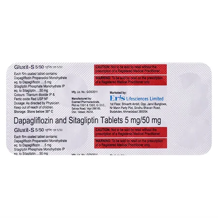 Gluxit-S 5/50 Tablet 10's