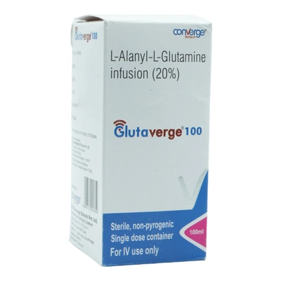 Glutaverge 100 Infusion 100 ml, Pack of 1 INJECTION