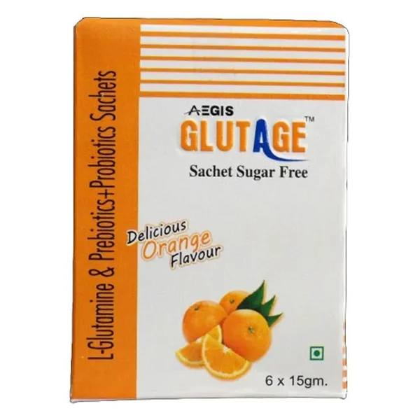 Glutage Sugar Free Orange Sachet 15 gm